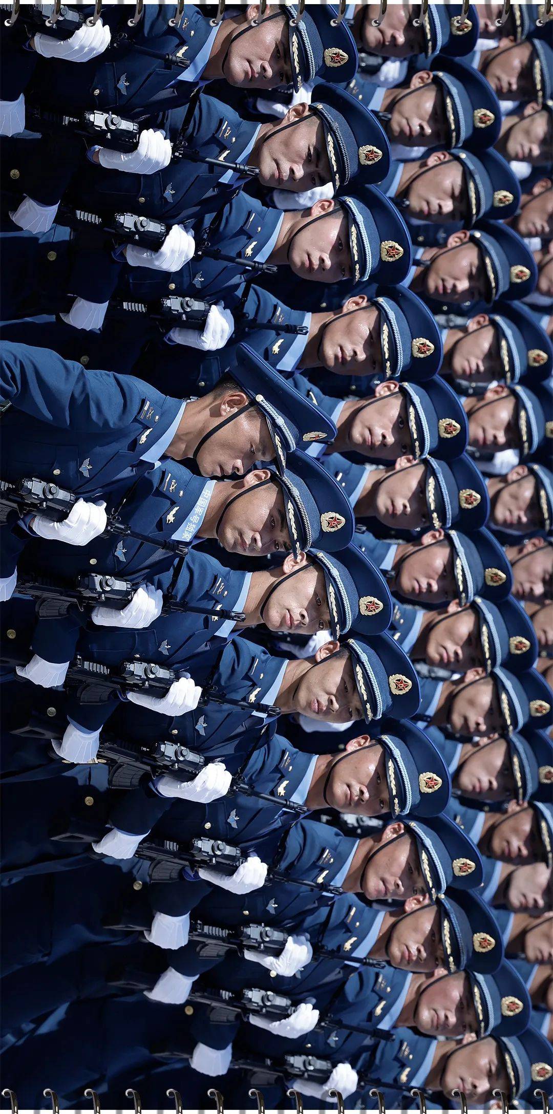 再看亿次！阅兵训练超清大图（横屏观看效果极佳）