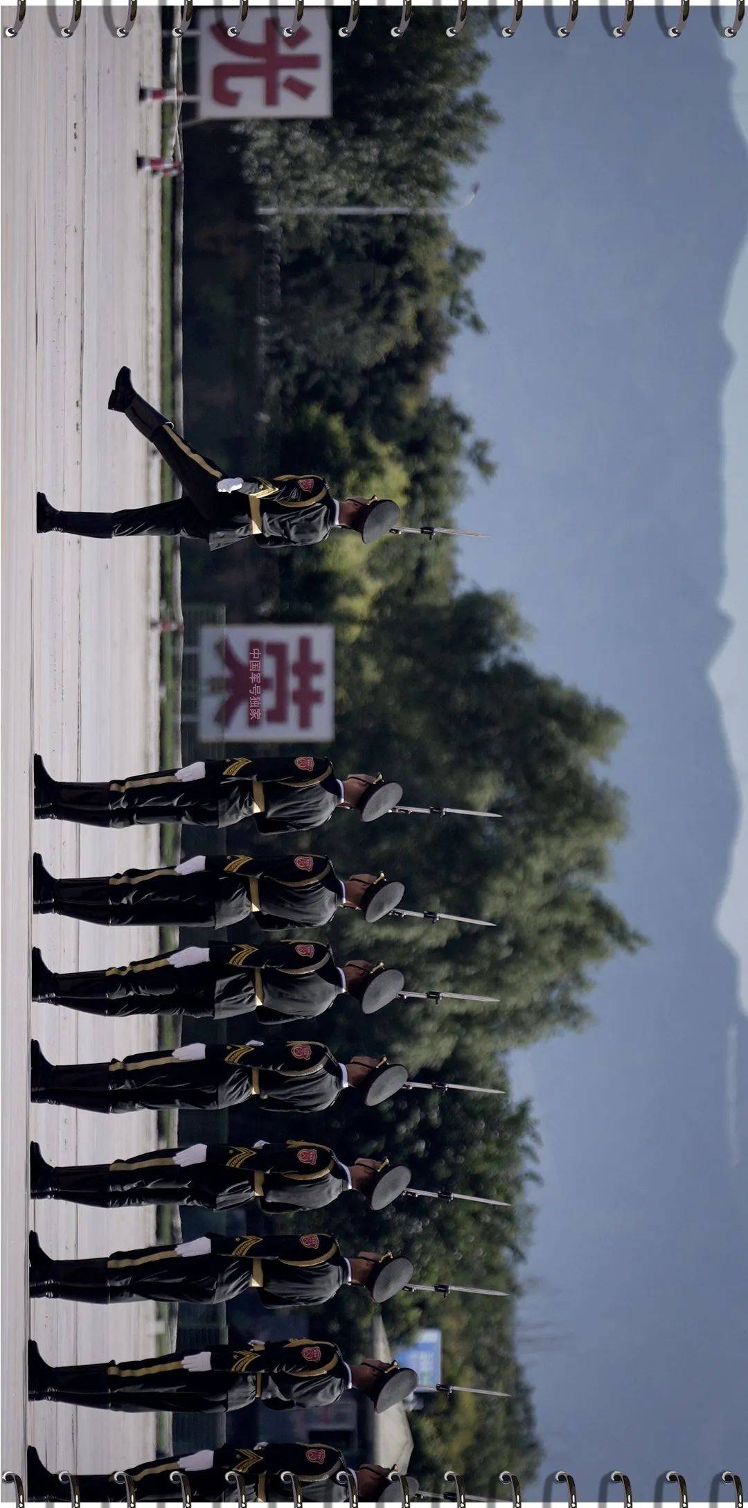 再看亿次！阅兵训练超清大图（横屏观看效果极佳）
